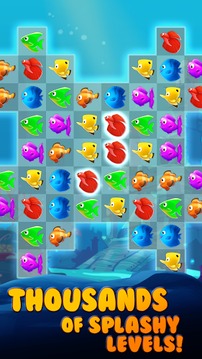 Fish Frenzy Match 3游戲截圖1