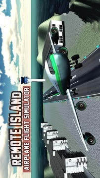 Remote Island Airplane Flight游戏截图4