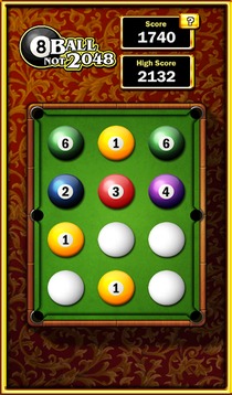 8 Ball not 2048游戲截圖2