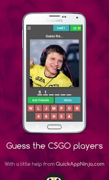 Guess The CS:GO players游戲截圖1