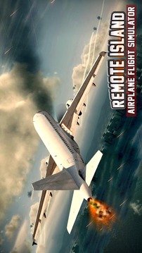 Remote Island Airplane Flight游戏截图1