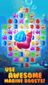 Fish Frenzy Match 3游戲截圖2