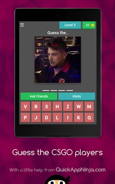 Guess The CS:GO players游戲截圖4