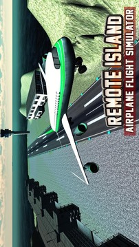 Remote Island Airplane Flight游戲截圖5