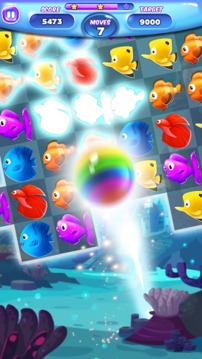 Fish Frenzy Match 3游戲截圖5
