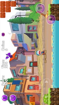 Doramon Super Blue Jungle Cat游戲截圖2
