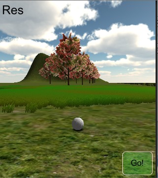 高尔夫球3D游戏游戏截图2