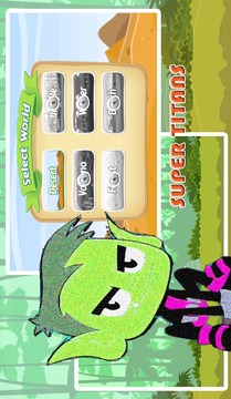 Super Titans Go Run Jungle游戲截圖2