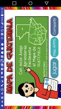 Juego Mapa de Guatemala游戲截圖4