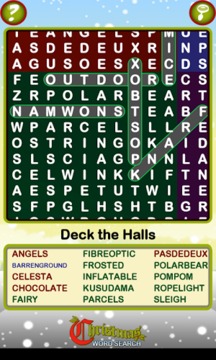 Epic Christmas Word Search游戲截圖3