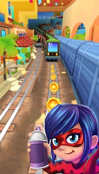 Subway Ladybug Run Surf游戲截圖2