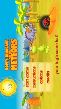 Dopey Dinosaur and the Meteors游戲截圖1