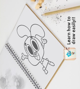 Learn to Draw Gumball游戲截圖1