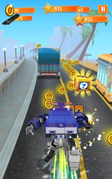 Super Robocar Run Poli游戲截圖1