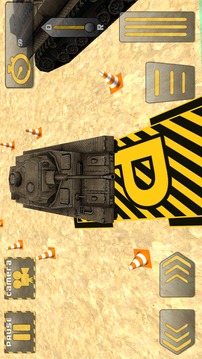 3D Army Tank Parking游戲截圖3