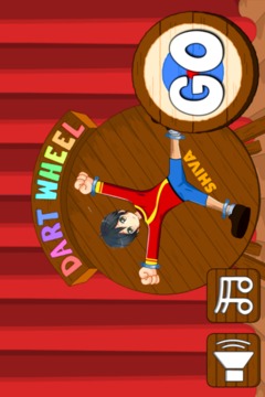 Shiva Cartoon Game Dart Wheel游戲截圖1