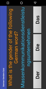 German Genders Quiz游戲截圖2