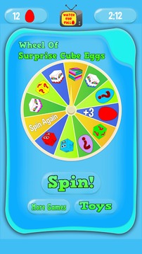 Wheel Of Surprise Cube Eggs游戲截圖2