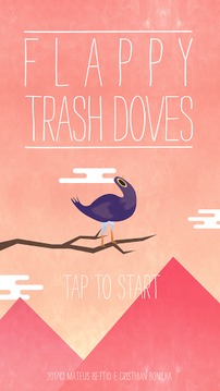 Flappy Trash Dove *? [HD]游戲截圖1