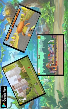 Upin Runner lpin boy游戲截圖2