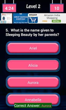 Trivia & Quiz: Walt Disney游戲截圖2