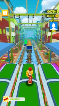 Train Subway Surf Skate Runner游戲截圖5