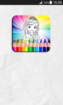 Coloring Book for Sofia游戲截圖1