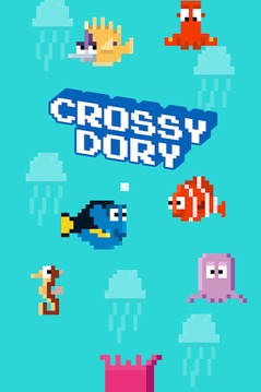 Crossy Dory - Free Jumping *游戲截圖2