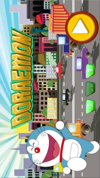 Biker Doraemon Adventure run游戲截圖3