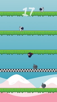 Ninja Leap: Jump up Carefully游戲截圖4