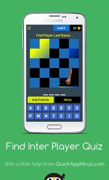 Find Inter Player Quiz 2017游戲截圖4