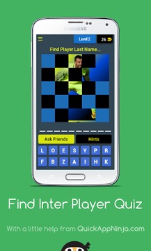 Find Inter Player Quiz 2017游戲截圖3