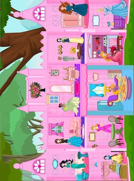 Princess Castle Doll House游戲截圖3
