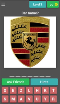 Ultimate Car Logo Quiz游戲截圖4
