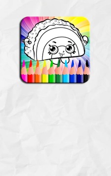 Coloring Book for Shopkins游戲截圖1