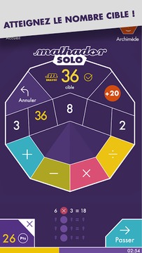 Mathador Solo游戲截圖1
