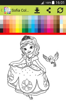 Coloring Book for Sofia游戲截圖3