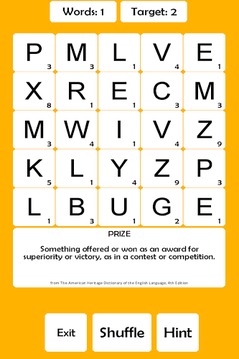 Word Scrabble游戲截圖5