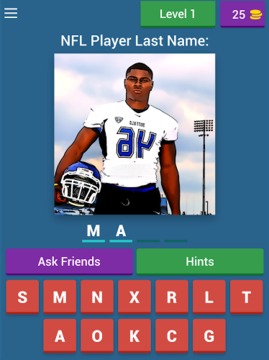 Guess The NFL Player游戲截圖5