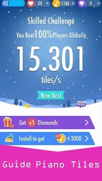 Guide Piano Tiles 2游戲截圖3