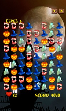 Halloween matching puzzle game游戏截图4