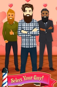 Crazy Valentine Beard Salon游戲截圖2