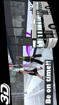 Snow Bus Driver Simulator HD游戲截圖1