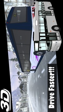 Snow Bus Driver Simulator HD游戲截圖4
