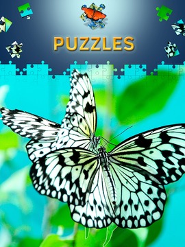 Butterfly Jigsaw Puzzles free游戲截圖5
