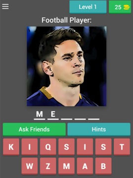 Guess The Football Player Quiz游戲截圖5