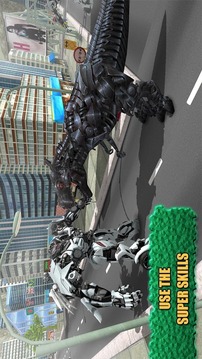 Futuristic Robot T-Rex 3D游戲截圖3