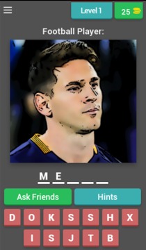 Guess The Football Player Quiz游戲截圖1