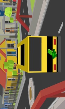 塊狀城市校車巴克游戲截圖3