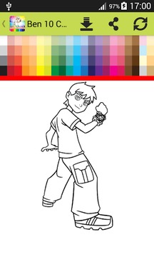 Coloring Book Ben游戲截圖2